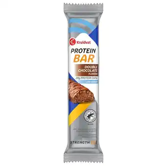 Kruidvat Kruidvat Double Chocolate Protein Bar aanbieding
