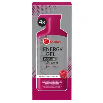 Kruidvat Kruidvat Raspberry Energy Gel aanbieding