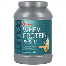 Kruidvat Kruidvat 100% Pure Whey met Vanillesmaak aanbieding