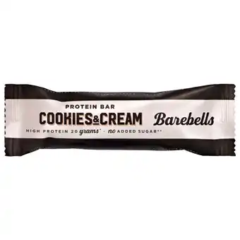 Kruidvat Barebells Cookies & Cream Protein Bar aanbieding
