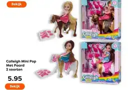 The Read Shop Calleigh Mini Pop Met Paard 2 soorten aanbieding