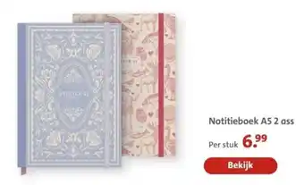 Bruna Notitieboek A5 2 ass aanbieding