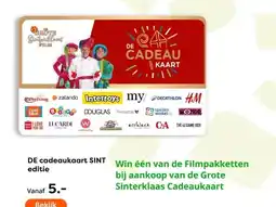 The Read Shop DE cadeaukaart SINT editie aanbieding