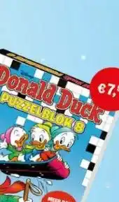Bruna Donald Duck PUZZELBLOK8 aanbieding