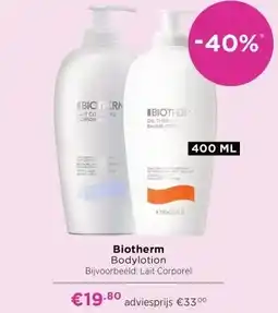 ICI Paris XL Biotherm Bodylotion aanbieding