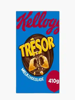 Flink Kellogg's Trésor Melkchocolade 375g aanbieding