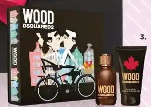 ICI Paris XL DSQUARED2 SET Wood Homme aanbieding