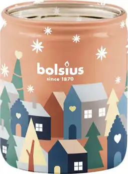 Intratuin Bolsius geurkaars True Glow Silent Night wit 23 uur D 8,2 H 6,8 cm aanbieding