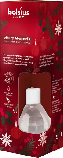 Intratuin Bolsius geurstokjes True Glow Merry Moments 60 ml aanbieding