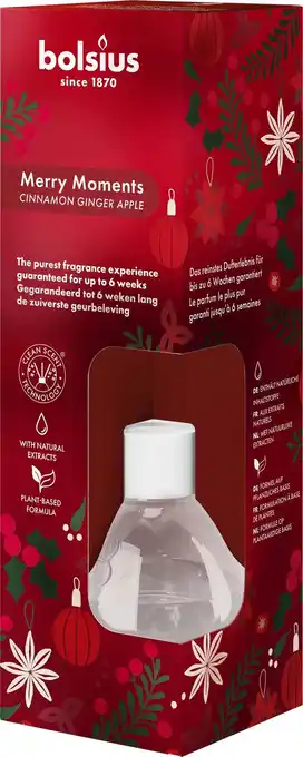 Intratuin Bolsius geurstokjes True Glow Merry Moments 60 ml aanbieding