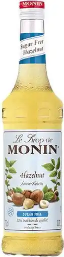 Intratuin Monin siroop hazelnoot suiker 250 ml aanbieding