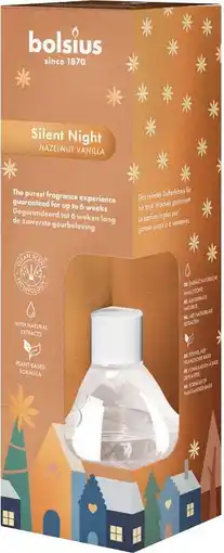 Intratuin Bolsius geurstokjes True Glow Silent Night 60 ml aanbieding