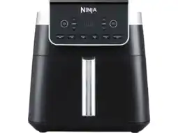 MediaMarkt Ninja Xxl Max Pro Af180eu Heteluchtfriteuse Zwart aanbieding