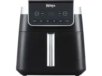 MediaMarkt Ninja Xxl Max Pro Af180eu Heteluchtfriteuse Zwart aanbieding