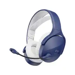 MediaMarkt Hyperx Cloud Jet Dual Draadloos Gaming-headset Blauw Wit aanbieding