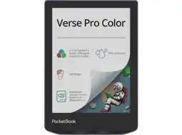MediaMarkt Pocketbook Verse Pro Color 6'' 16 Gb Spatwaterbestendig Lavendel Droom Paars aanbieding