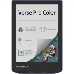 MediaMarkt Pocketbook Verse Pro Color 6'' 16 Gb Spatwaterbestendig Lavendel Droom Paars aanbieding