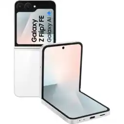 MediaMarkt Samsung Galaxy Z Flip7 Fe - 5g 128 Gb Wit aanbieding