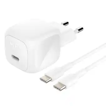 MediaMarkt Belkin 45w Usb‑c Snellader Met Pps – Wit (incl. 1m Kabel Incl. Kabel) aanbieding