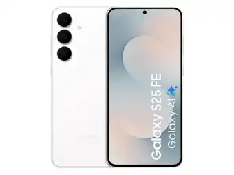 MediaMarkt Samsung Galaxy S25 Fe 5g - 128 Gb White aanbieding