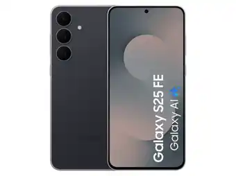 MediaMarkt Samsung Galaxy S25 Fe 5g - 128 Gb Zwart aanbieding