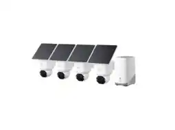 MediaMarkt Eufy Solocam E42 4-cam Kit Slimme Buitencamera Wit aanbieding