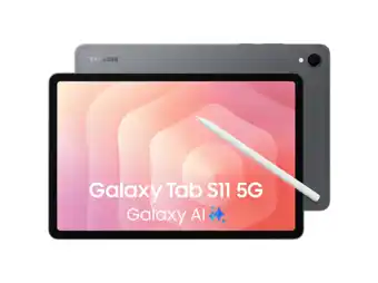 MediaMarkt Samsung Galaxy Tab S11 - 11 Inch 128 Gb Grijs Wifi + 5g aanbieding