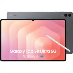MediaMarkt Samsung Galaxy Tab S11 Ultra - 14.6 Inch 256 Gb Grijs Wifi + 5g aanbieding
