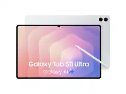 MediaMarkt Samsung Galaxy Tab S11 Ultra - 14.6 Inch 256 Gb Zilver Wifi aanbieding