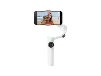 MediaMarkt Insta360 Flow 2 Pro Ai Tracker Bundle White Tripod Wit aanbieding