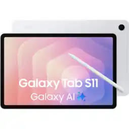 MediaMarkt Samsung Galaxy Tab S11 - 11 Inch 128 Gb Zilver Wifi aanbieding