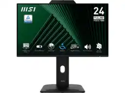 MediaMarkt MSI Pro Mp242pmg - 23.8 Inch 1920 X 1080 (full Hd) Ips-paneel In Hoogte Verstelbaar aanbieding