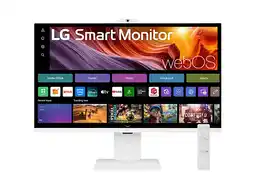MediaMarkt LG Smart Monitor 32u850sa-w.aeu - 32 Inch 3840 X 2160 (ultra Hd 4k) Ips-paneel In Hoogte Verstelbaar aanbieding