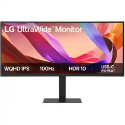 MediaMarkt LG Ultrawide 34u650a-b.aeu - 34 Inch 3440 X 1440 (uwqhd) Ips-paneel In Hoogte Verstelbaar aanbieding