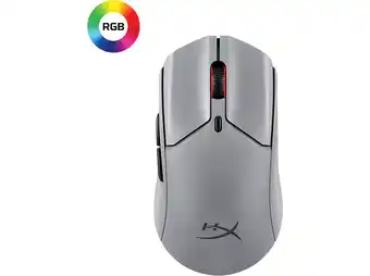 MediaMarkt Hyperx Pulsefire Haste 2 Pro Draadloze Muis Grijs aanbieding