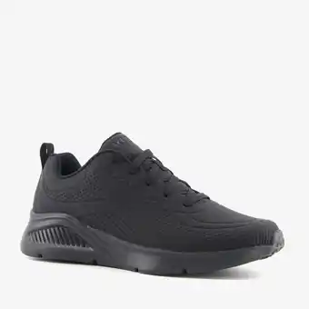 Scapino Skechers Uno Lite heren sneakers zwart aanbieding