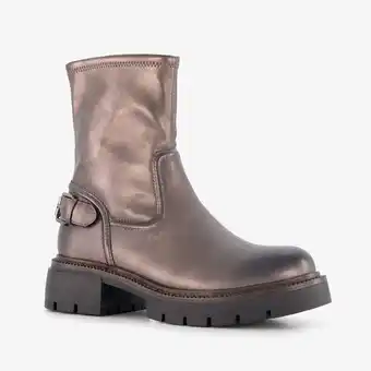 Scapino Blue Box dames boots brons aanbieding