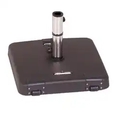 Praxis Madison Parasolvoet - 55kg - Beton - Verrijdbaar Met Handgreep Vierkant Zwart aanbieding