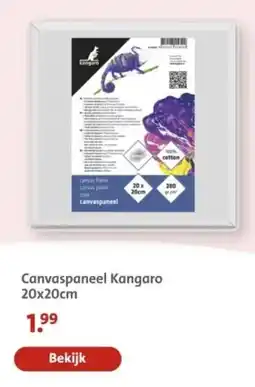 Bruna Canvaspaneel Kangaro aanbieding