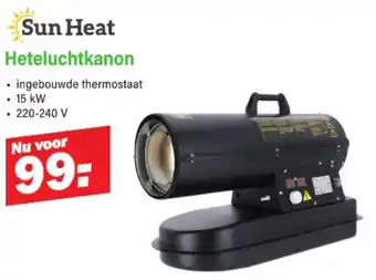 Van Cranenbroek Sun Heat Heteluchtkanon aanbieding