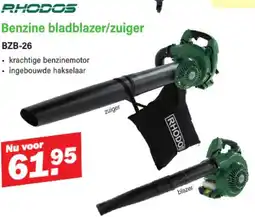 Van Cranenbroek Rhodos Benzine bladblazer/zuiger BZB-26 aanbieding