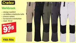 Van Cranenbroek Cratex Werkbroek aanbieding