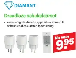 Van Cranenbroek Diamant Draadloze schakelaarset aanbieding