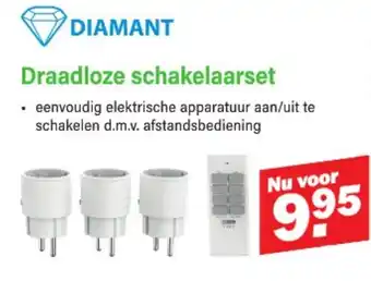 Van Cranenbroek Diamant Draadloze schakelaarset aanbieding