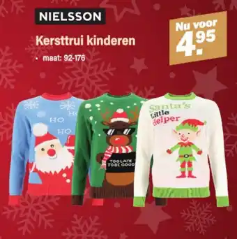 Van Cranenbroek Nielsson Kersttrui kinderen aanbieding