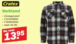 Van Cranenbroek Cratex Werkhemd aanbieding