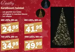 Van Cranenbroek O'malley Kerstboom twinkel aanbieding