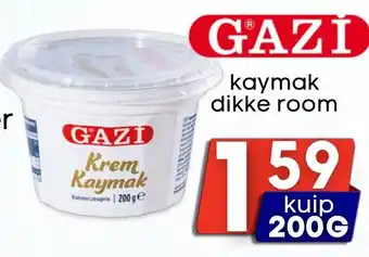 Özbaktat Supermarkt Gazi̇ kaymak dikke room aanbieding