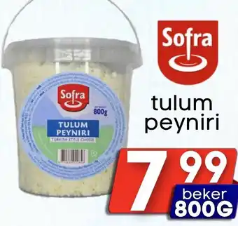 Özbaktat Supermarkt Sofra tulum peyniri aanbieding