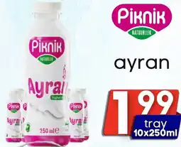 Özbaktat Supermarkt Piknik ayran aanbieding